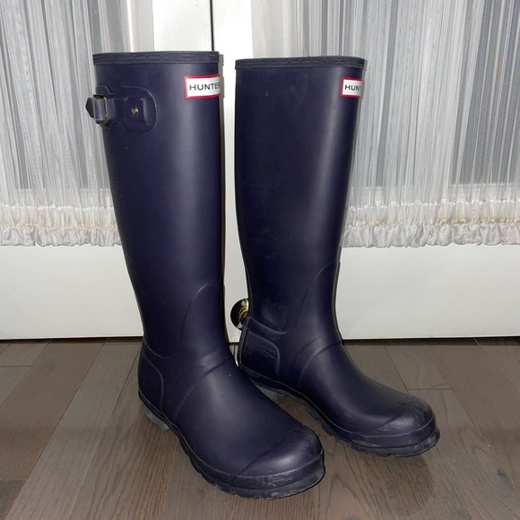 Hunter "original tall" rain boots - Picture 3 of 8